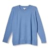 Amazon Essentials Women's Regular-Fit Soft Touch Crewneck Long-Sleeve Sweater