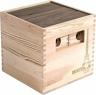 MATZBOX Montessori Kreativspielzeug aus Holzbausteinen – ausgezeichnetes Premium Spielzeug von 1 bis 7 Jahren – vielseitige Bauklötze & Boxen für freies, langanhaltendes Spielen, nachhaltiges Geschenk