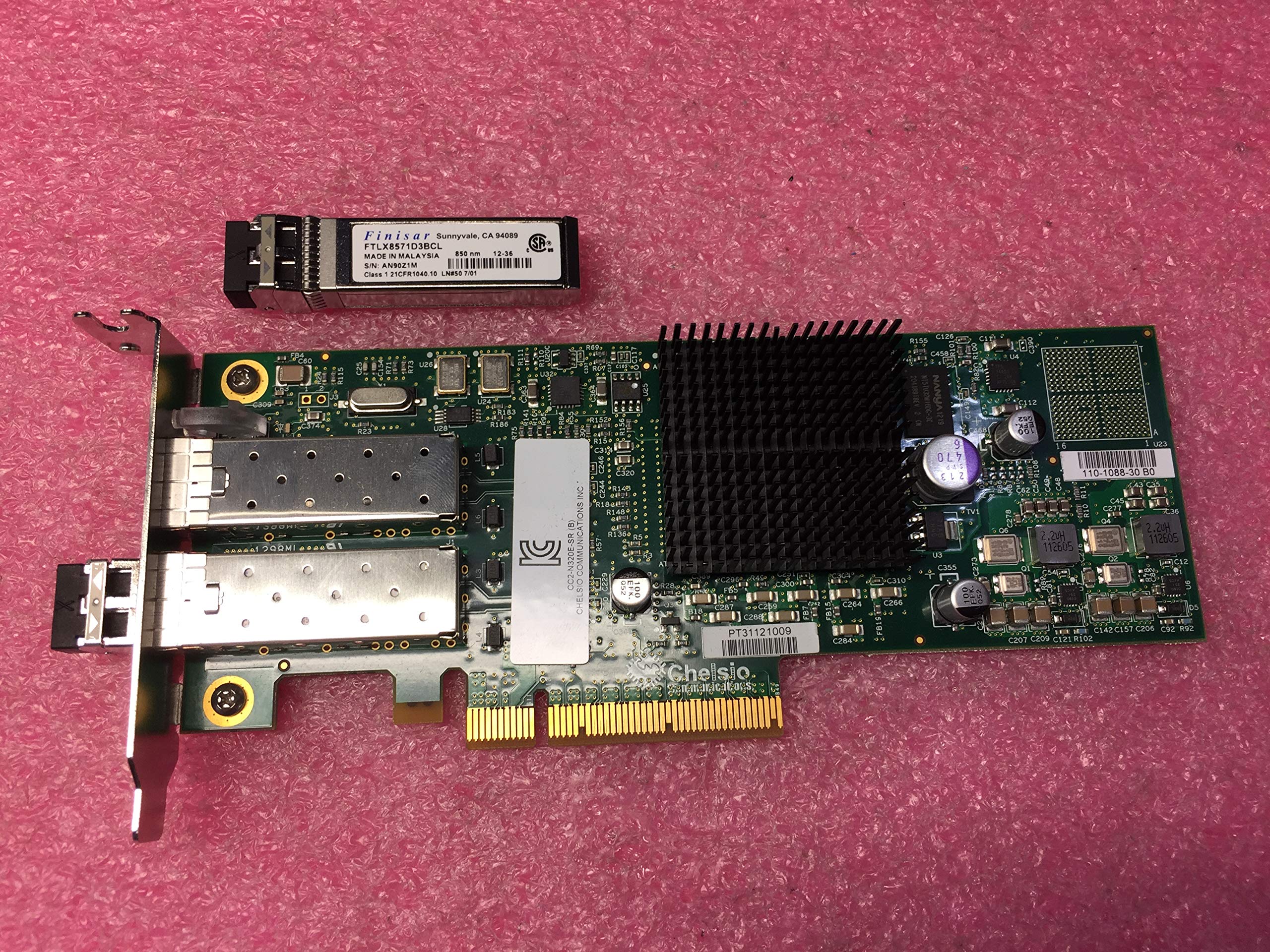 Amazon.com: Chelsio CC2-N320E-SR Dual Port 10Gb PCIe x8 Ethernet