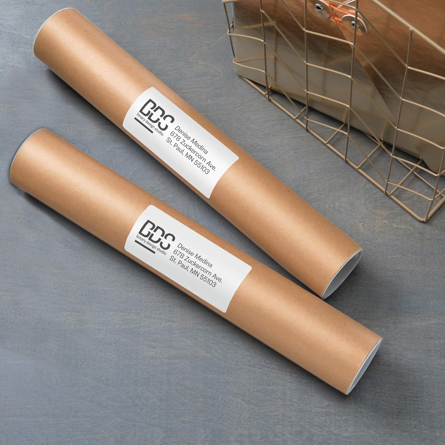 Avery Matte White Rectangle Labels, 11" x 3", 100 Matte White Printable Labels