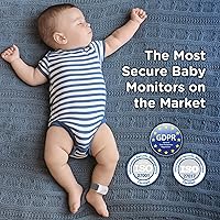 Vista 9 de HUBBLE CONNECTED Eclipse Sound Machine y Nursery Pal Touch Bundle; Monitor inteligente WiFi de 5 pulgadas con cámara y audio; soporte de pared