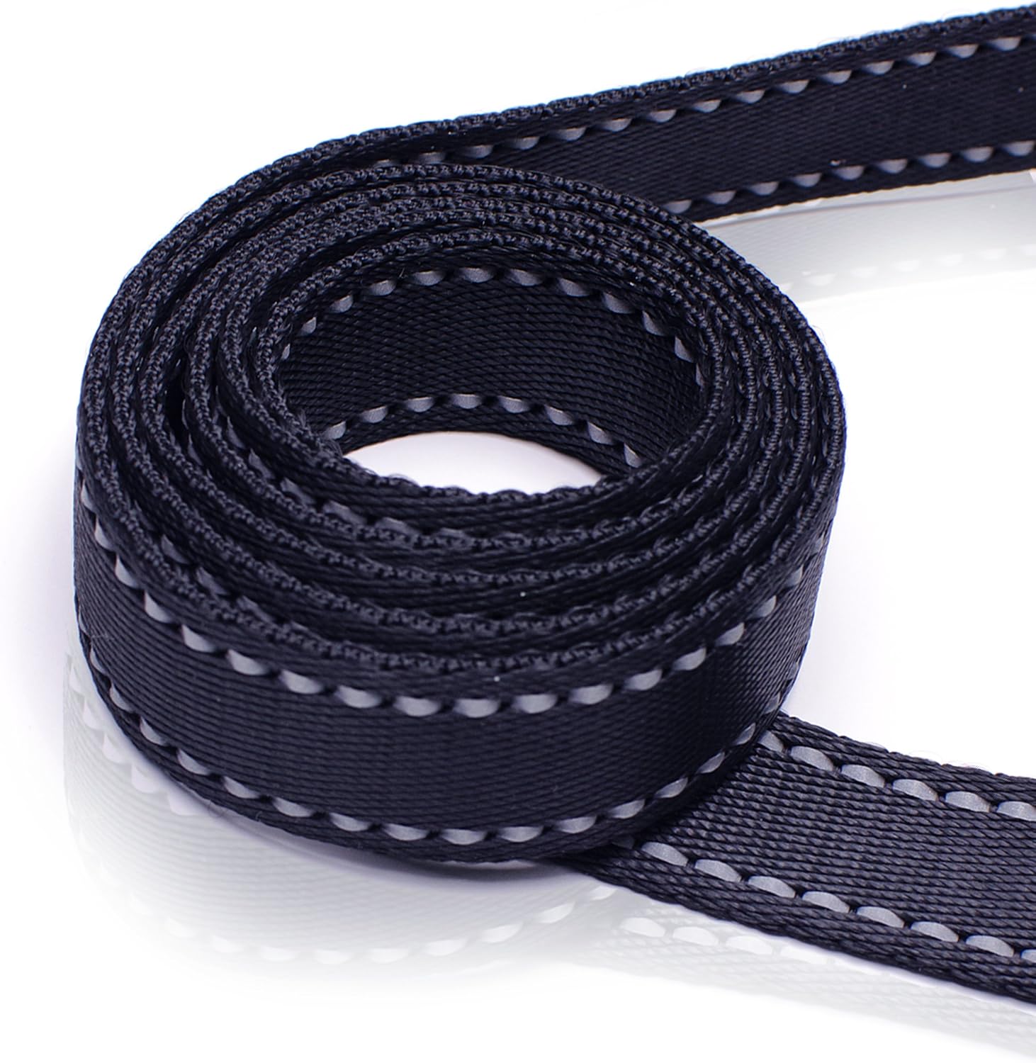 Heavy Duty Dog Leash - 2 Handles - Padded Traffic Handle For Extra Control, 7ft Long - Perfect Leashes For Medium to Large Dogs (Black and Magenta)