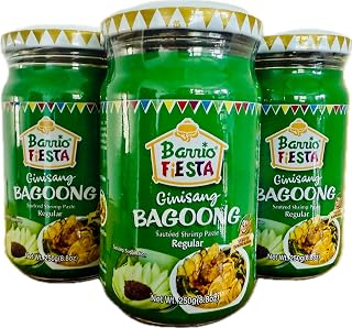 Barrio Fiesta Bagoong ( Shrimp Paste ) (3 bottles)