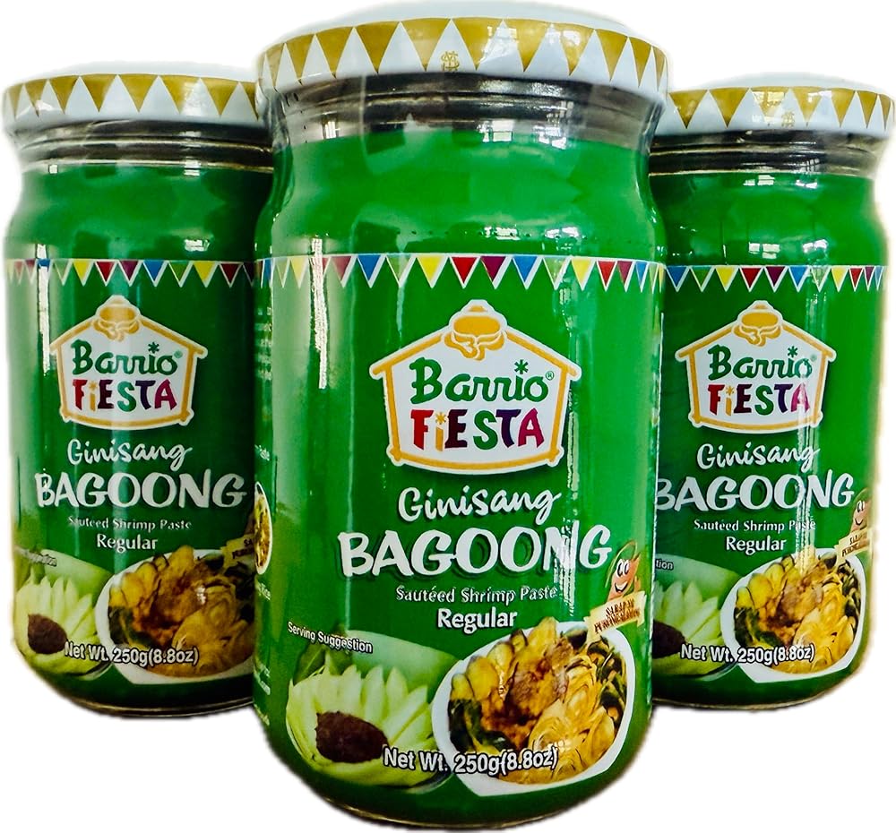 Barrio Fiesta Bagoong ( Shrimp Paste ) (3 bottles) France | Ubuy