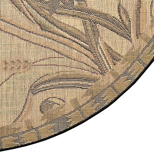 Miniatura 8 de Rugs.com Pastoral Collection - Alfombra ovalada mediana de 3 x 5 pies, color crema, perfecta para salas de estar, comedores grandes, planos abiertos