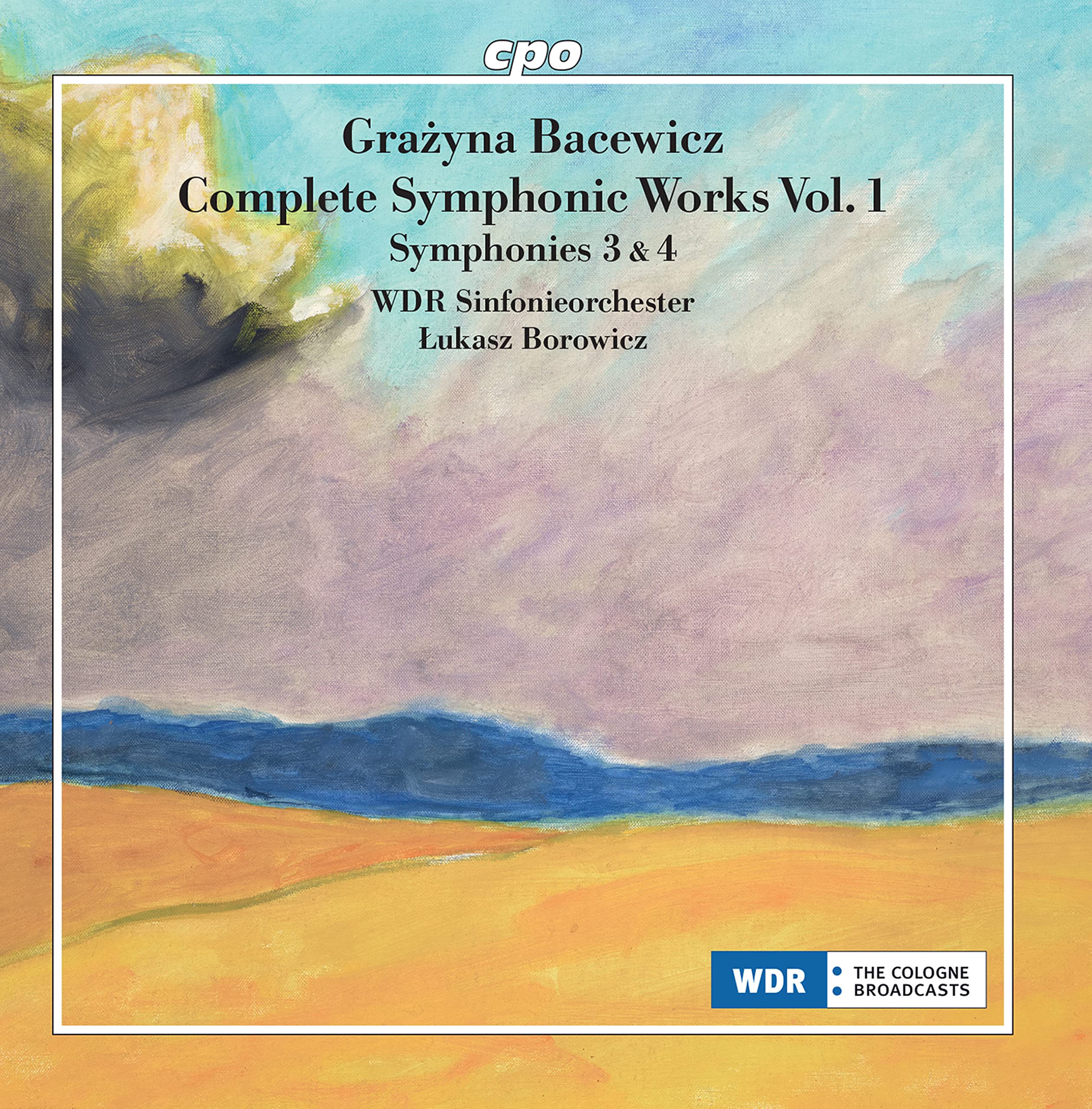 BACEWICZ:SYMPHONIC WORKS 1: BOROWICZ/WDR SINFONIEORC.: Amazon.it: CD e  Vinili}