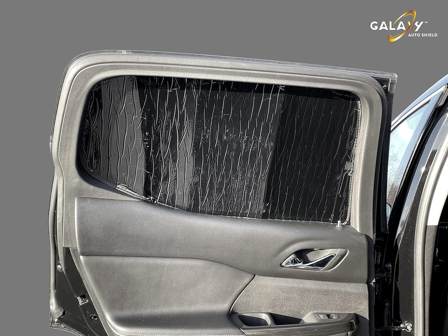 GalaxyAutoShield Custom Fit Rear Side 2nd Row Windows (2pcs) Sun Shade Compatible with 2017 2018 2019 2020 2021 2022 2023 GMC Acadia SUV, Blockout Insulated Accessories UV Reflector Protection