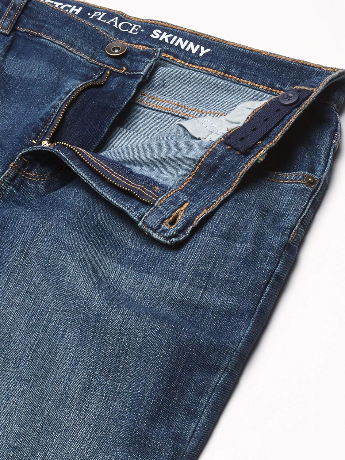 The Children's Place ボーイズ ベーシック スキニージーンズ ハスキー US サイズ: 14 Husky