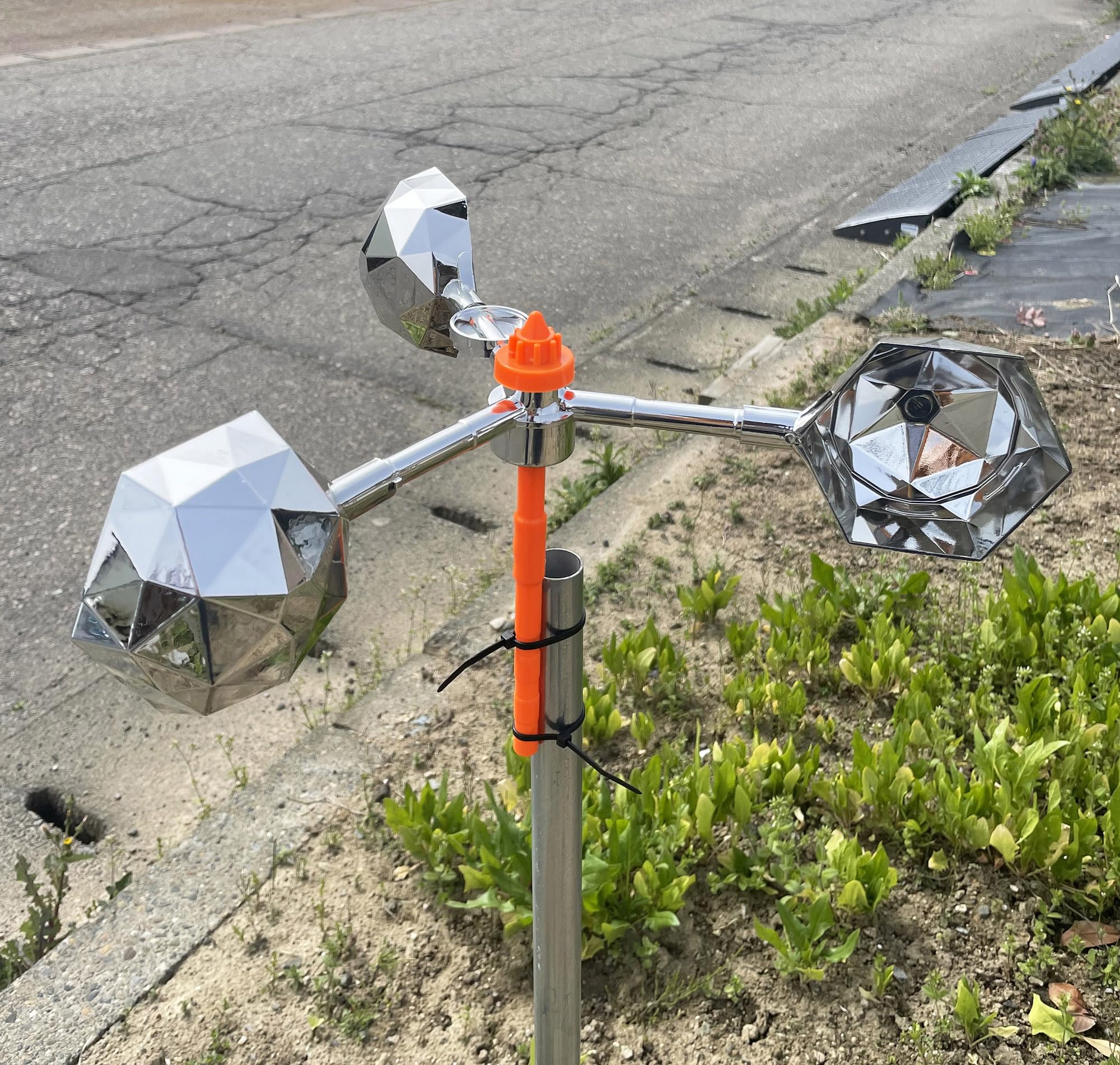 Amazon | ミネ 風力回転式 害鳥キラー 鳥害対策 カラス撃退 グッズ