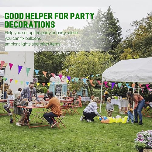 Miniatura 6 de 50 grapas de jardín de 5 pulgadas, estacas galvanizadas de calibre 12, pasadores de césped resistentes para vallas, césped, barreras de malezas y