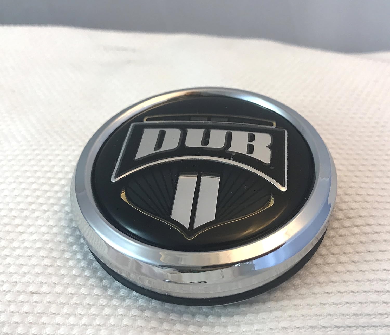 Dub Wheels 1003-07-04 Custom Center Cap Chrome (Set of 1)