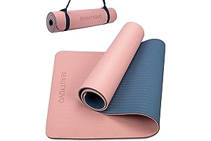BEAUTYOVO 1/3 Inch Extra Thick Yoga Mat