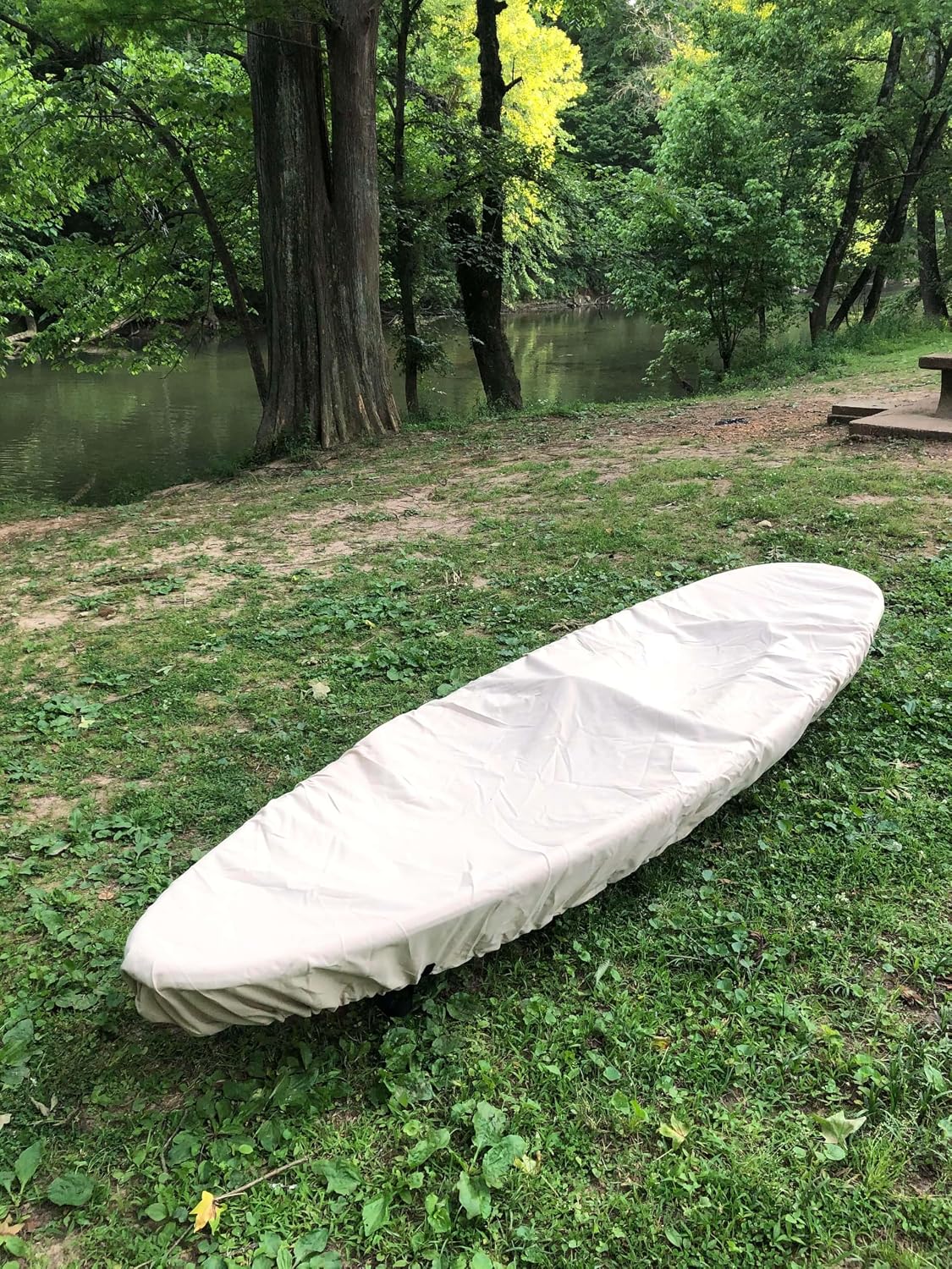 Nature Proof Cover for Perception Outlaw 11.5 Fishing Kayak, Ideal for Outdoor Storage Or Indoor Storage by Cypress Rowe Outfitters