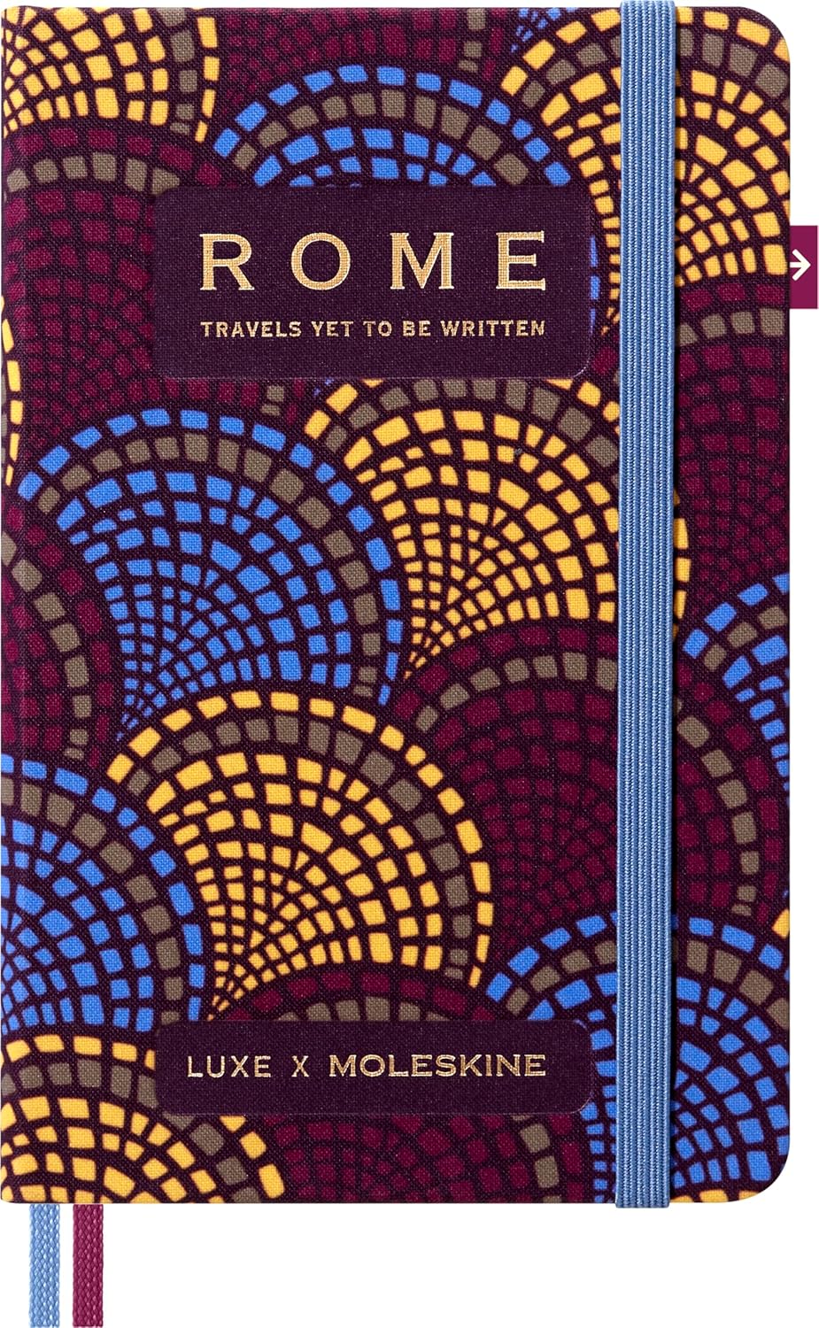 LUXE x Moleskine - Rome City Travel Guide Notebook, Pocket (3.5" x 5.5"), 112 pages