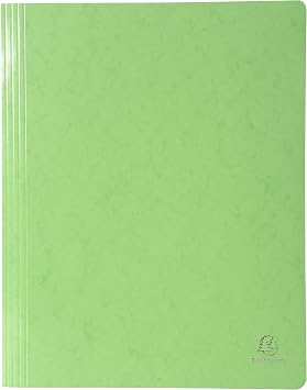 Exacompta Pack of 25 Iderama Premium File Folders Made in Germany Made from Extra-Strong Colorspan Cardboard Assorted Colours for DIN A4 Commercial Binding Staplers Ideal for Office and School