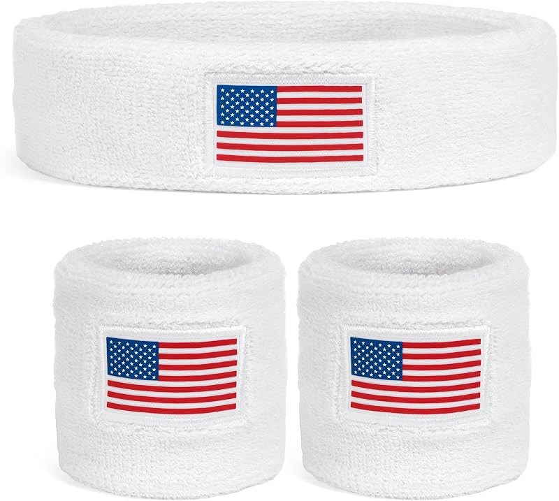 Set de diadema y pulseras Suddora Country (incluye 2 pulseras y 1 diadema), absorción de la humedad