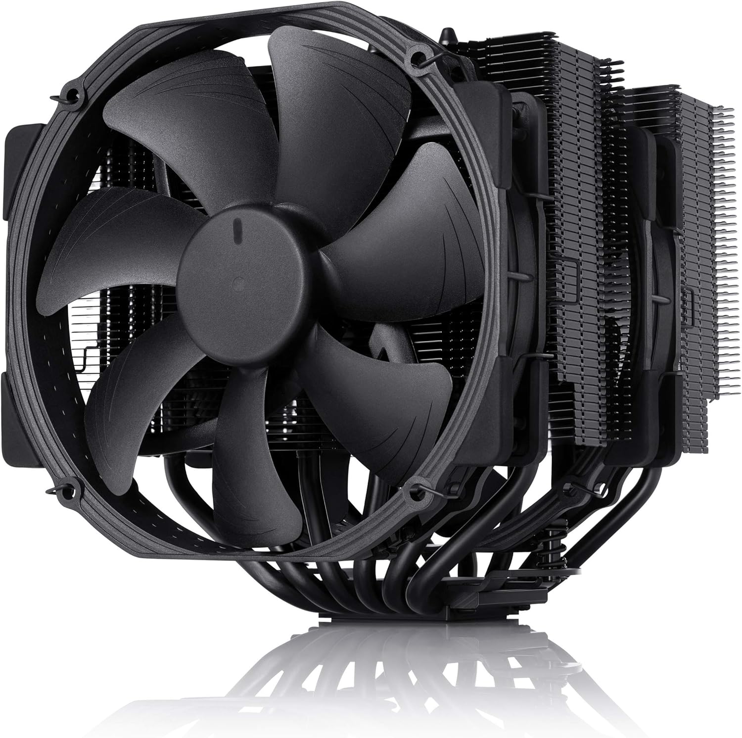 Noctua NH-D15 chromax.Black CPU Cooler with NA-HC4 chromax.Black Heatsink Covers