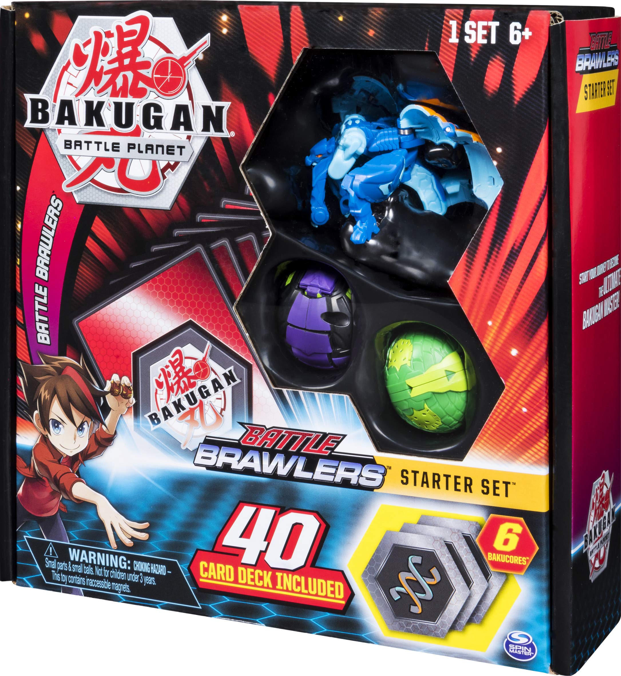 Amazon.com: Bakugan, Battle Brawlers Starter Set Transforming