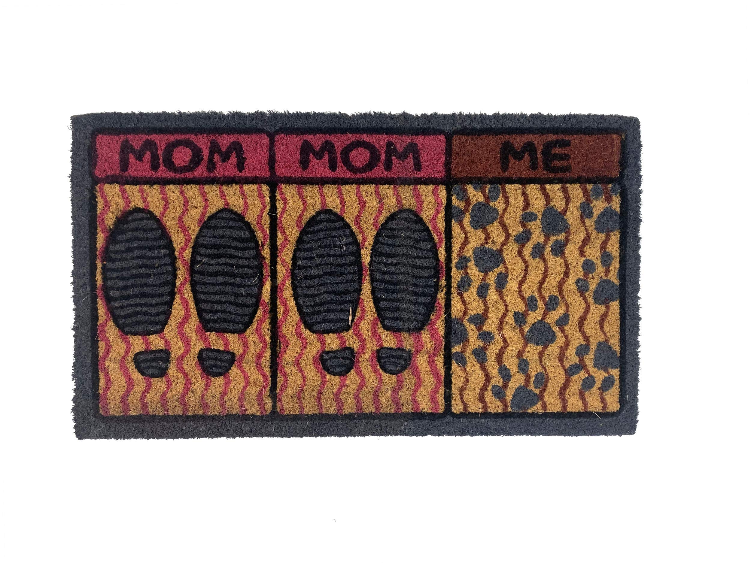 De'Carpet Felpudo LGTBIQ Coco Entrada Casa Original Moderno Huella Familia Mascota Mamas 40x70