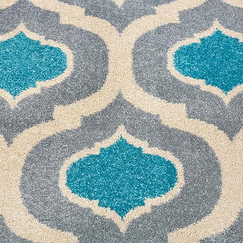 Miniatura 6 de Home Dynamix Serena Saba - Alfombra rectangular de 20 x 32 pulgadas, color marfilgris