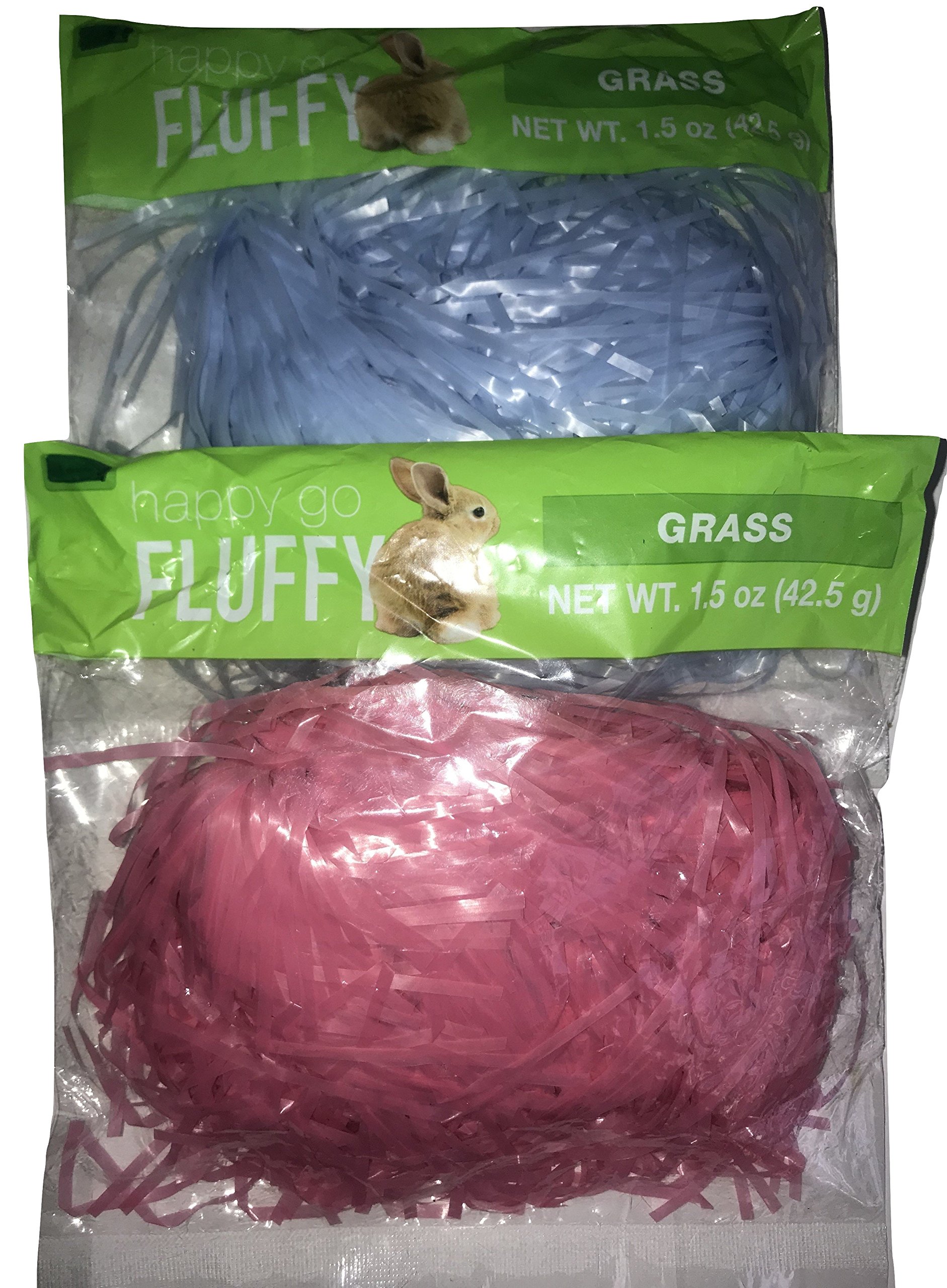 Fluffy Easter Grass 6 Pack (Pink)