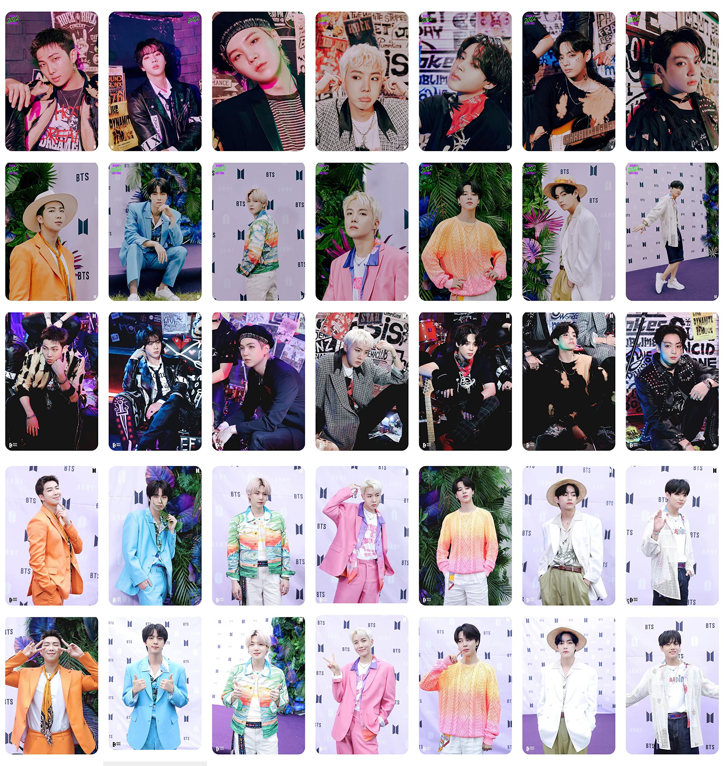 Buy BTS Butter Season greetings 2022 full collection photocard total 71