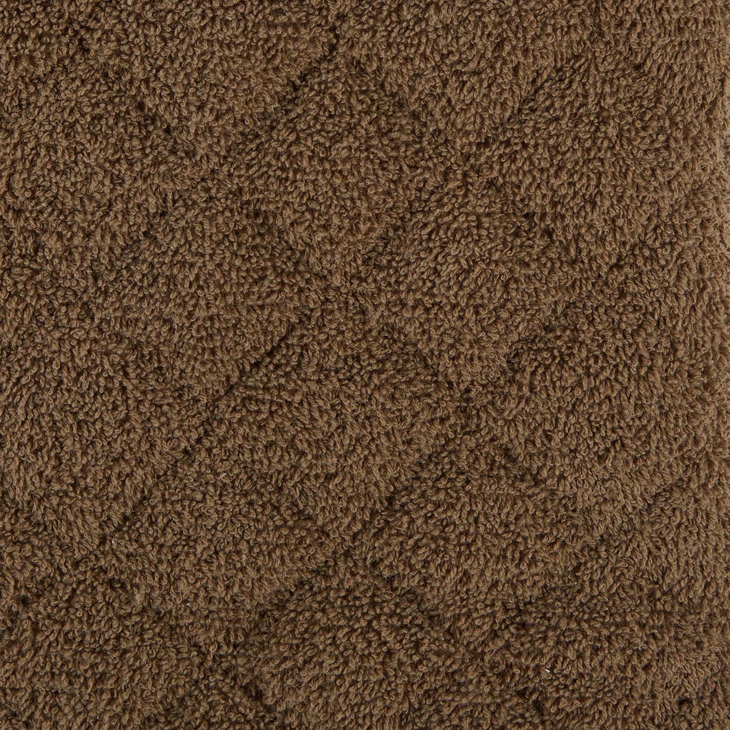 DII Basic Terry Collection 100% Cotton Quilted, Oven Mitt, Brown, 2 Piece