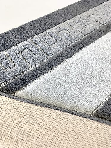 Miniatura 5 de REMNAZ HOME DECOR Alfombra de pasillo de 3 pies (3 pies 3 pulgadas x 12 pies) de ancho para entrada de pasillo, cocina, cuarto de servicio, con