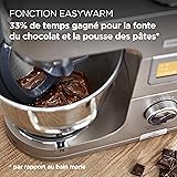 Kenwood Titanium Chef Patissier XL KWL90.034SI – Food Processor with Integrated Scales & 7 L Mixing Bowl with Heat Function, 1400 Watt, incl. 4 Piece Patisserie Set, Silver - 2