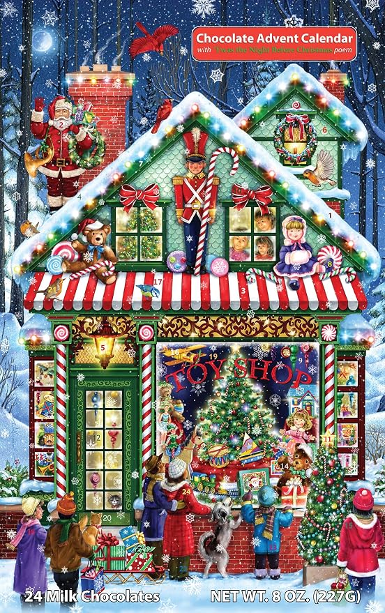 Calendar Advent Chocolate Story Toy Slot 666
