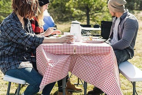 Miniatura 4 de Stansport Paquete combinado de manteles de picnic con abrazaderas
