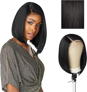 Sensationnel Butta LaceWig-Unit 1, 1B OFFBLACK | Glueless, Lace Front, Synthetic, Pre-Plucked Hairline, Extra Wide 5 Inch Deep Parting