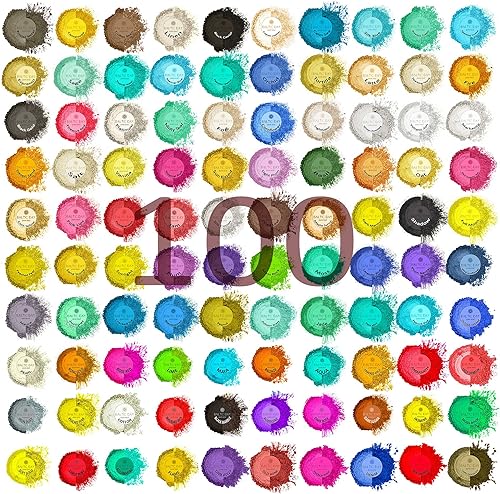 Miniatura 4 de Baltic Day Polvo de mica  75 polvos de mica incluyendo pigmentos camaleón + 100 polvos de mica naturales  Pigmentos para resina epoxi, jabón,