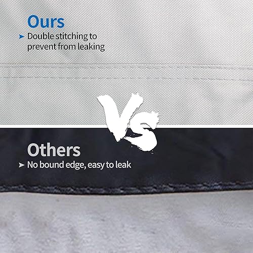 Miniatura 34 de iCOVER - Funda para lancha remolcable, resistente, impermeable, lona, grado marino, apta para lanchas de pesca y esquí, V-Hull, de 14-16 pies