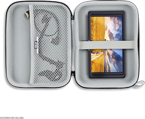 Miniatura 3 de USA GEAR Funda rígida para monitor de cámara de 7.5 pulgadas, bolsa de monitor de video portátil compatible con monitor Feelworld, Atomos, SmallHD