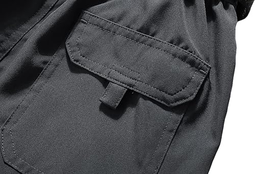 Miniatura 3 de DAFENGEA Pantalones cargo de senderismo para niños, estilo casual, secado rápido, senderismo, montañismo, convertibles