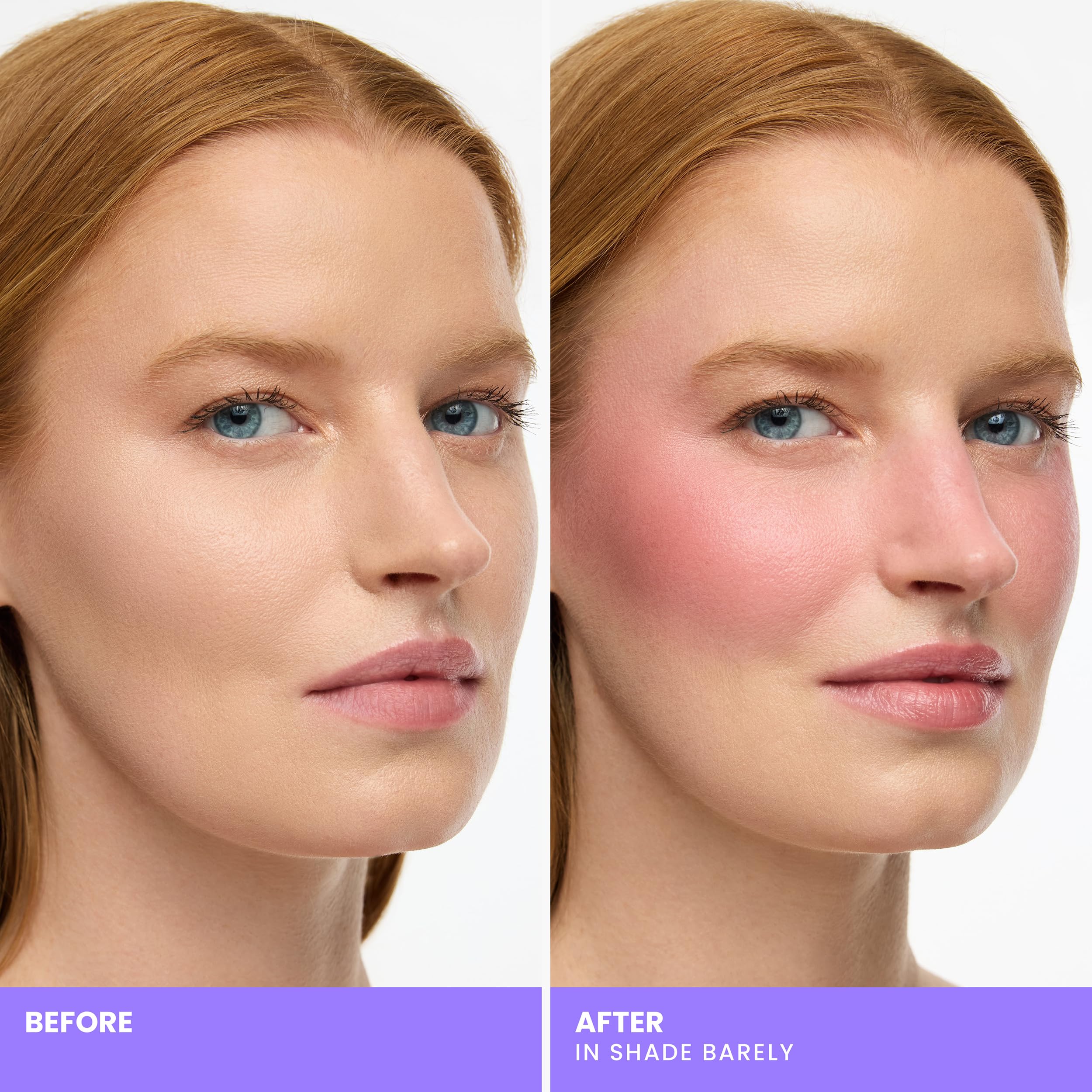 Wonderskin Liquid Blush Stain - Wonder Blading Colorete Líquido de Larga Duración, Colorete en Crema Resistente a la Transferencia 12H, Acabado Natural Luminoso Modulable (Barely)