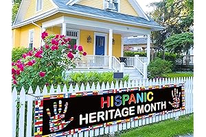 Hispanic Heritage Month Fence Banner