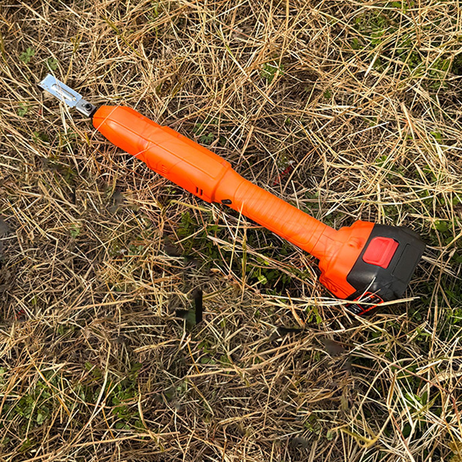 banapoy Coltivatore Elettrico a Batteria da Giardino 21V, Motozappa Leggero Alimentato a Batteria con Design Ergonomico per Giardinaggio, Coltivazione del Suolo, Scavo (Spina europea)