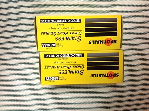 Miniatura 3 de Grapas de acero inoxidable 38" para grapadoras serie 71 por Spotnails