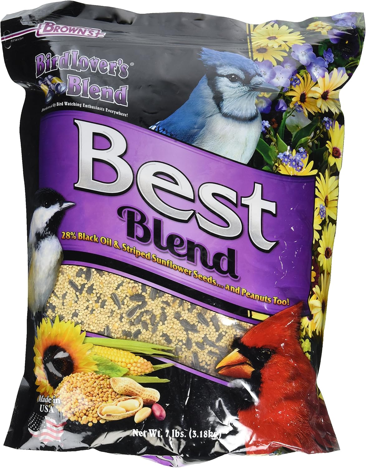 F.M. Brown'S Bird Lovers Blend, 7-Pound, Best Blend
