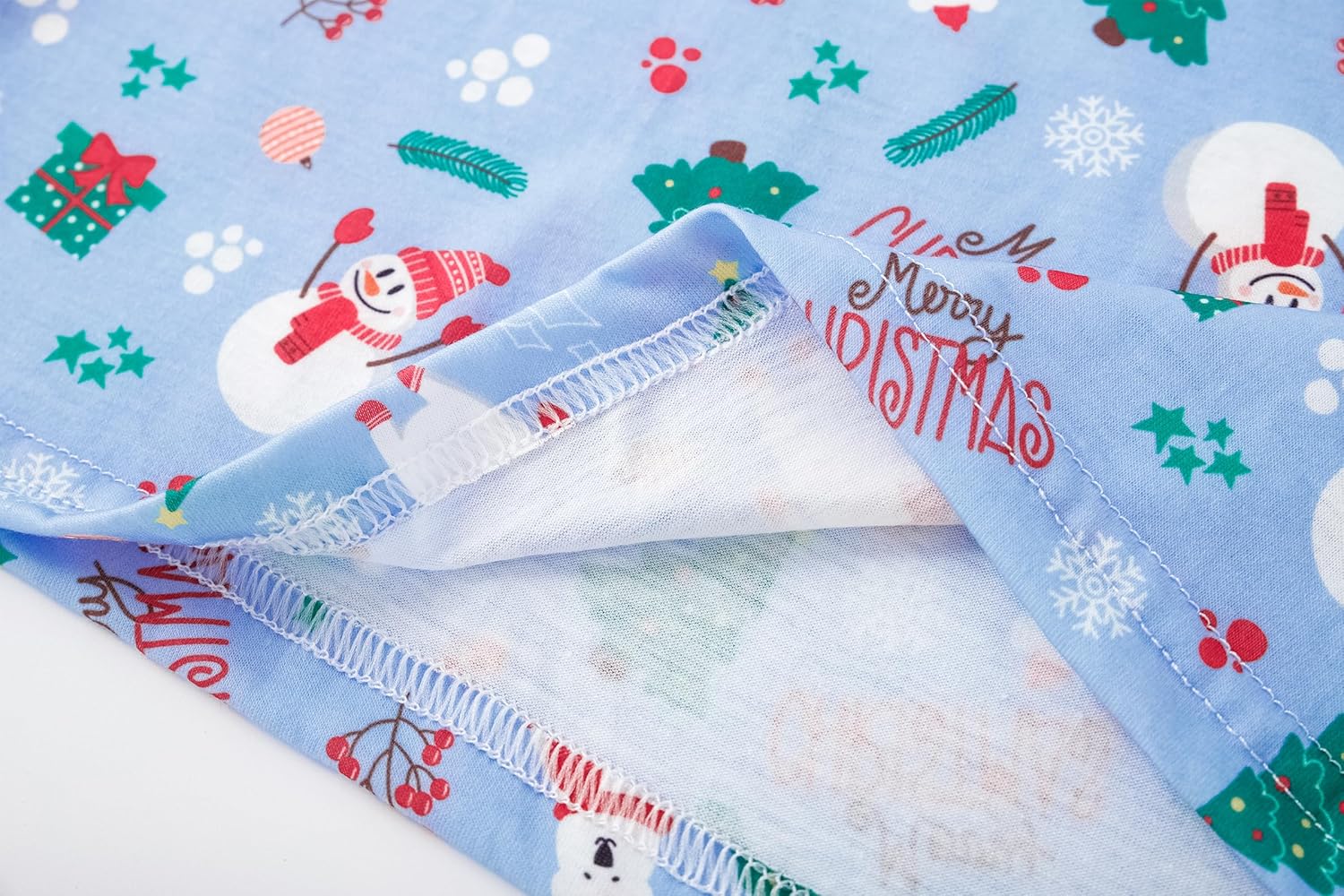 Girls Cotton Blend Pajama Sets Long Sleeve Long Pants Cartoon Sleepwear with Pockets Teen Girls 6 to 18 Years - Image 7