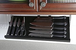 The Drop Block Under Cabinet Knife Storage - Multiple Sizes and Colors A...