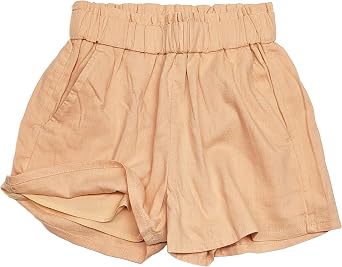 Hollister Womens Ultra High-Rise Lightweight Paper-Bag Lounge Shorts How-9