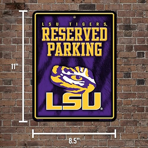 Miniatura 373 de Letrero de metal NCAA de 8.5 x 11 pulgadas, ideal para cueva de hombre, dormitorio, oficina, decoración del hogar Primario