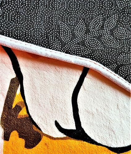 Miniatura 3 de Alfombra de baño con diseño de gatos, alfombra de baño de animales, suave y bonita, alfombra antideslizante de dibujos animados, alfombra de ducha