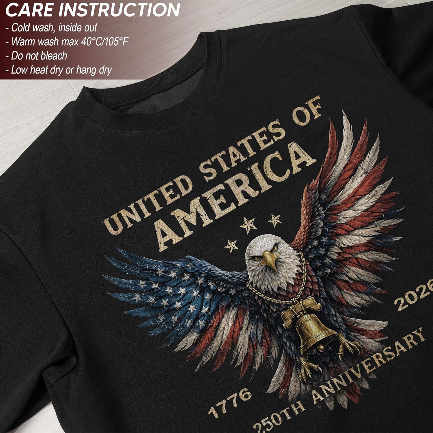 1776-2026 250th Anniversary Shirt, American 250th Anniversary Shirt, Patriotic Shirts for Men