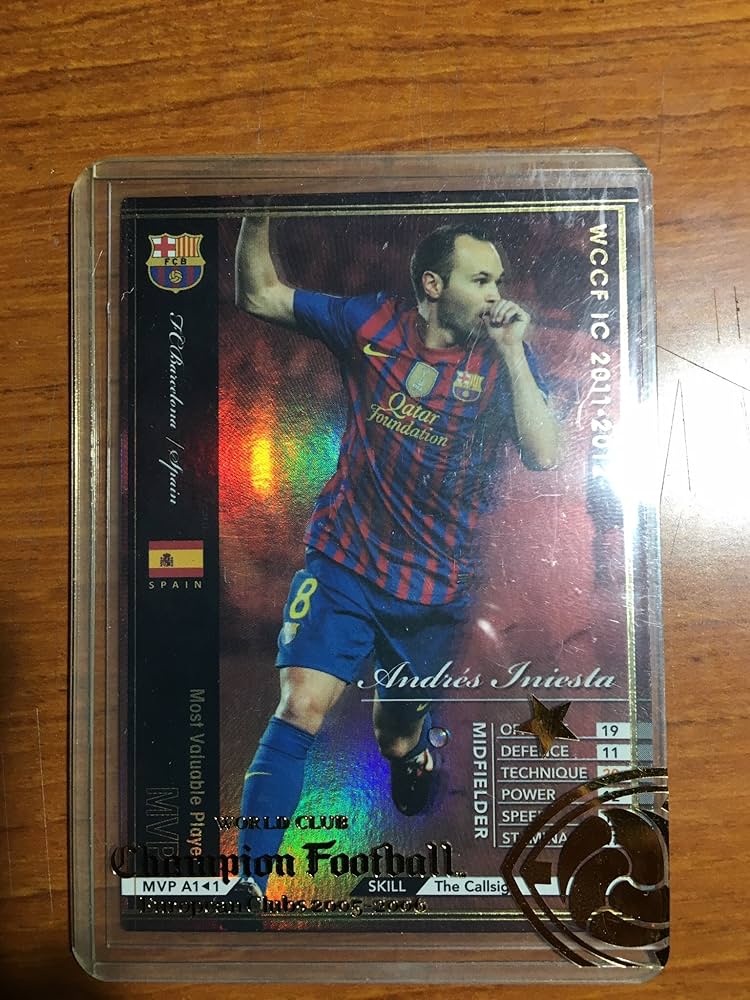 Amazon.co.jp: WCCF/11-12/MVP A1/バルセロナ/アンドレス