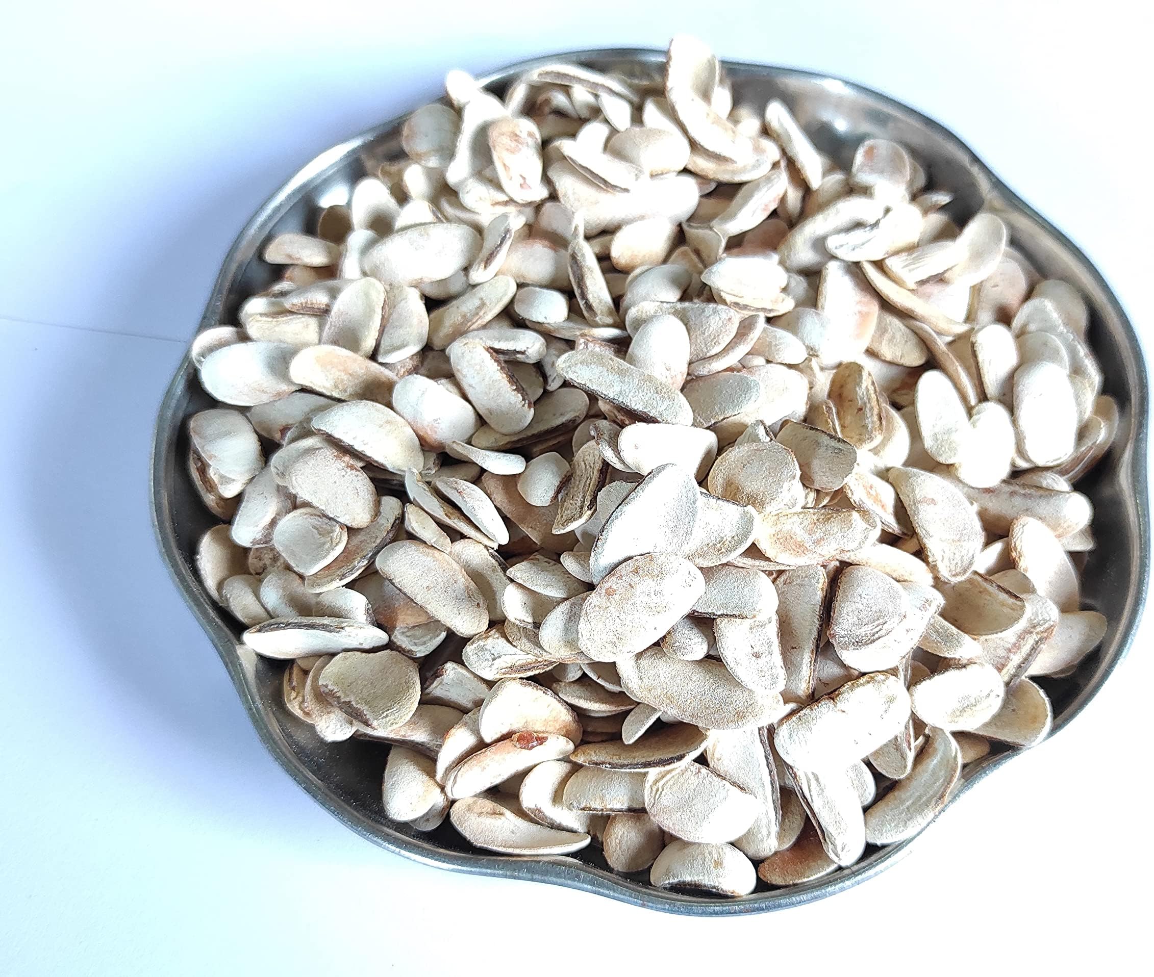 Kadwa Badam Peeled Sugar Badam - 50 Grams | Diabetes Bitter Almonds | Mahogany Seeds