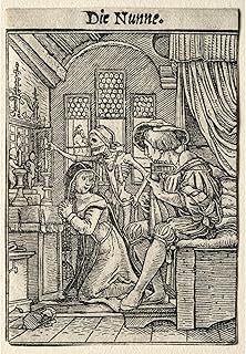 ArtDirect The Nun (c. 1526) Unframed Art Print Giclee Poster by Hans Holbein The Younger - Ready for Framing with Customization Sizes 7x10, 10x14, 14x20, 24x35, 33x48 and 41x60 inches